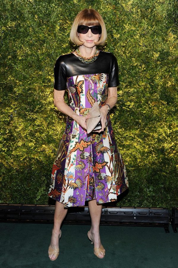 Anna Wintour - photo dans une robe