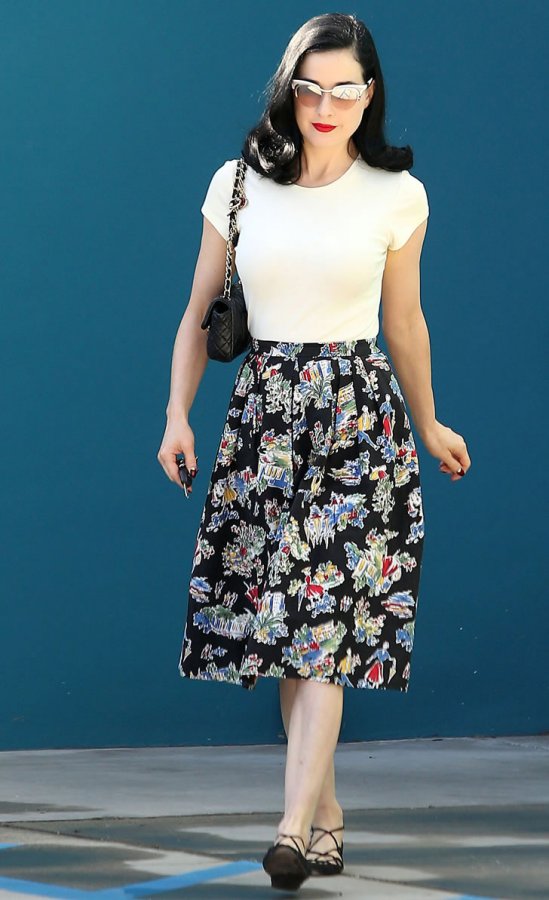 Le style vestimentaire de Dita Von Teese