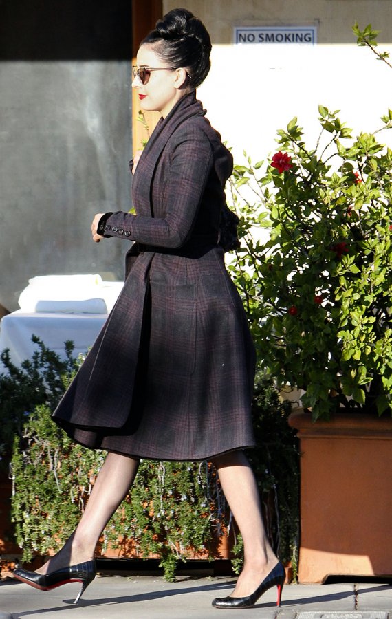 Le style vestimentaire de Dita Von Teese