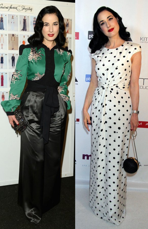 Le style vestimentaire de Dita Von Teese