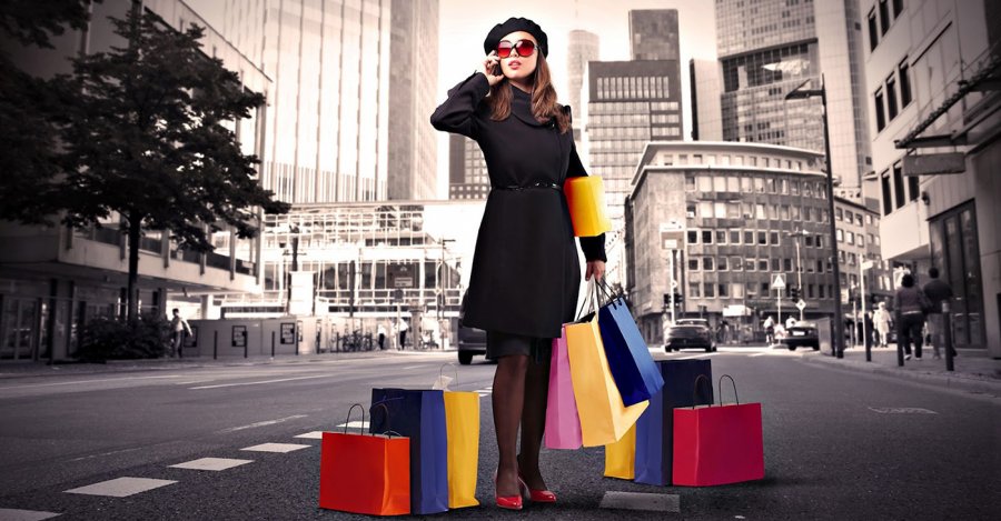 Shopping et cadeaux pour la nouvelle année