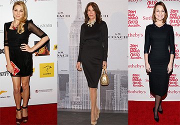 Petite robe noire pour le nouvel an