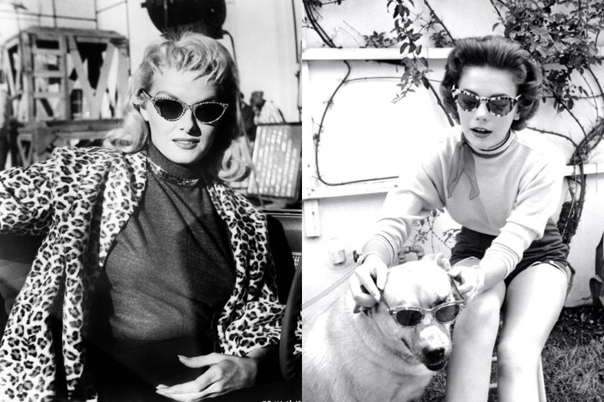 Lunettes de soleil yeux de chat