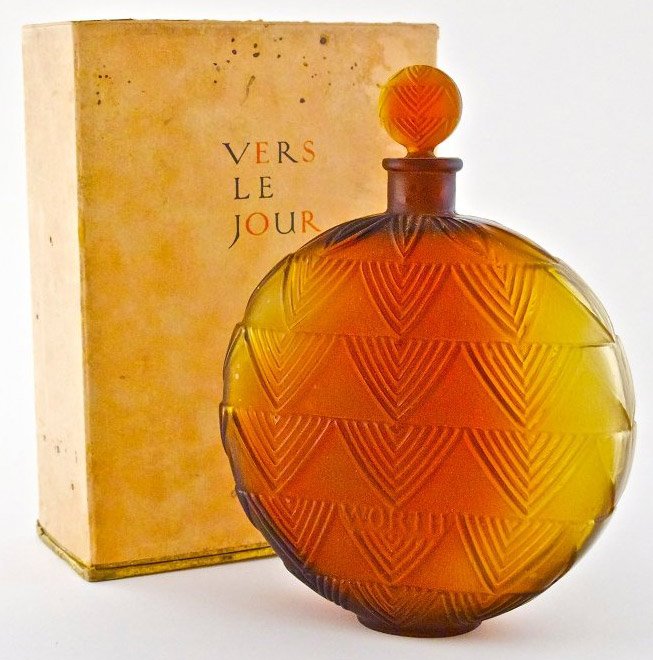 Flacon de parfum, joaillier René Lalique