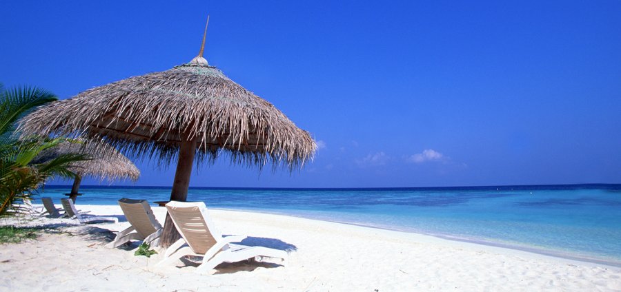 Bronzage au soleil pour le nouvel an