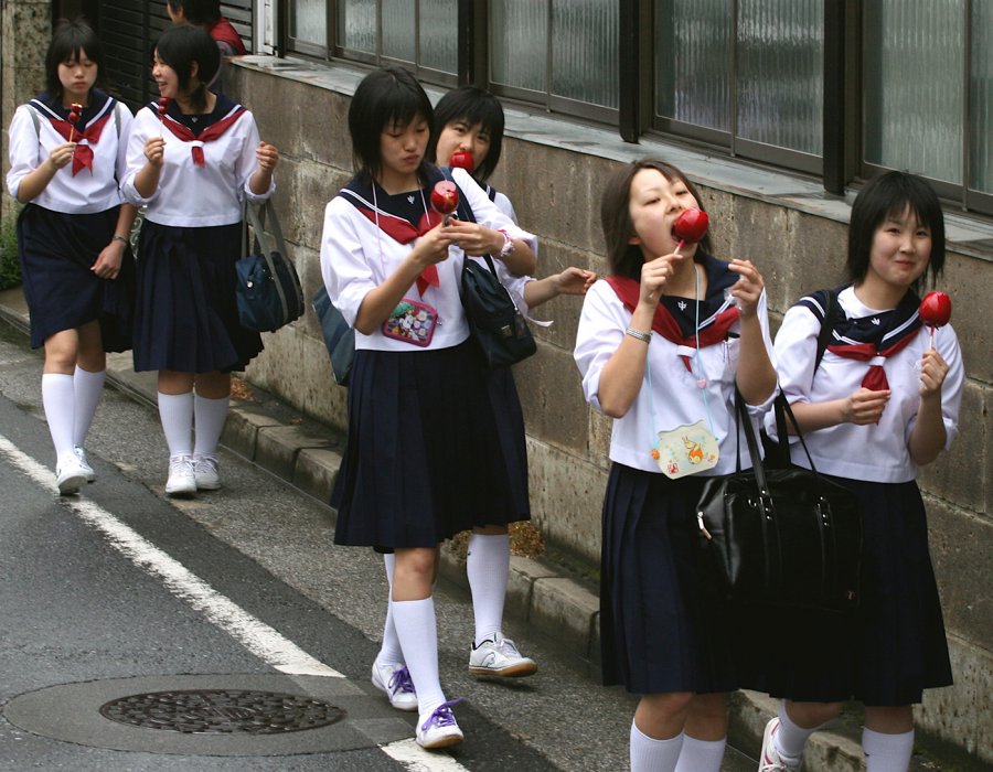 Écolières japonaises - photos de filles japonaises