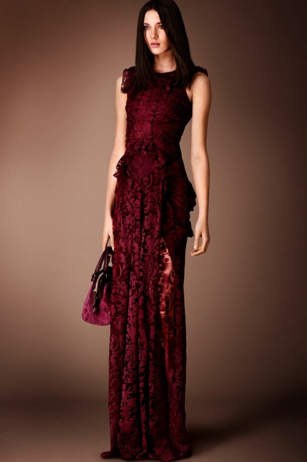 Belle robe Burberry Prorsum 2025-2026