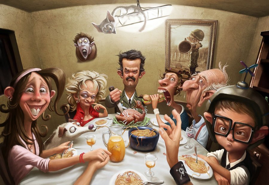 Cercle social - amis ou parents