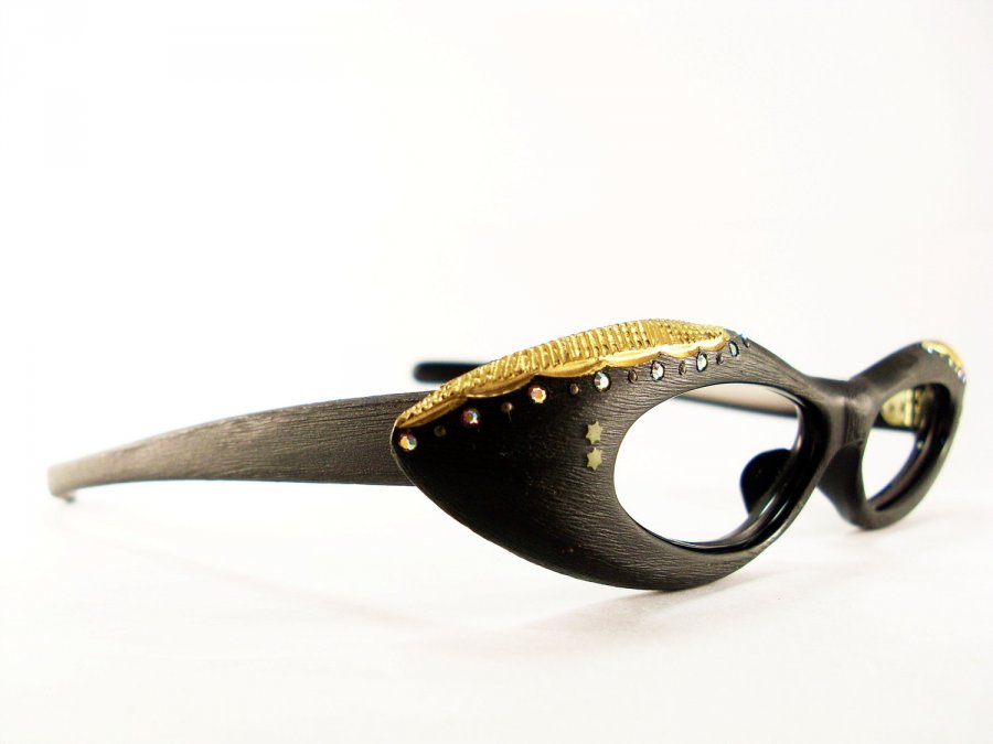 Monture de lunettes oeil de chat