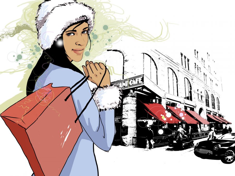 Shopping - fonds d'écran