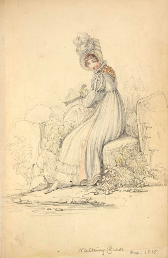 Robe du début du 19e siècle