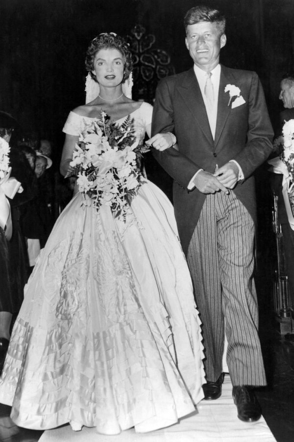 La robe de mariée de Jacqueline Kennedy - photo