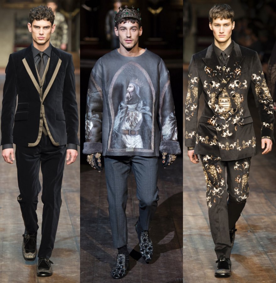 Collection homme Dolce & Gabbana automne-hiver 2025-2026