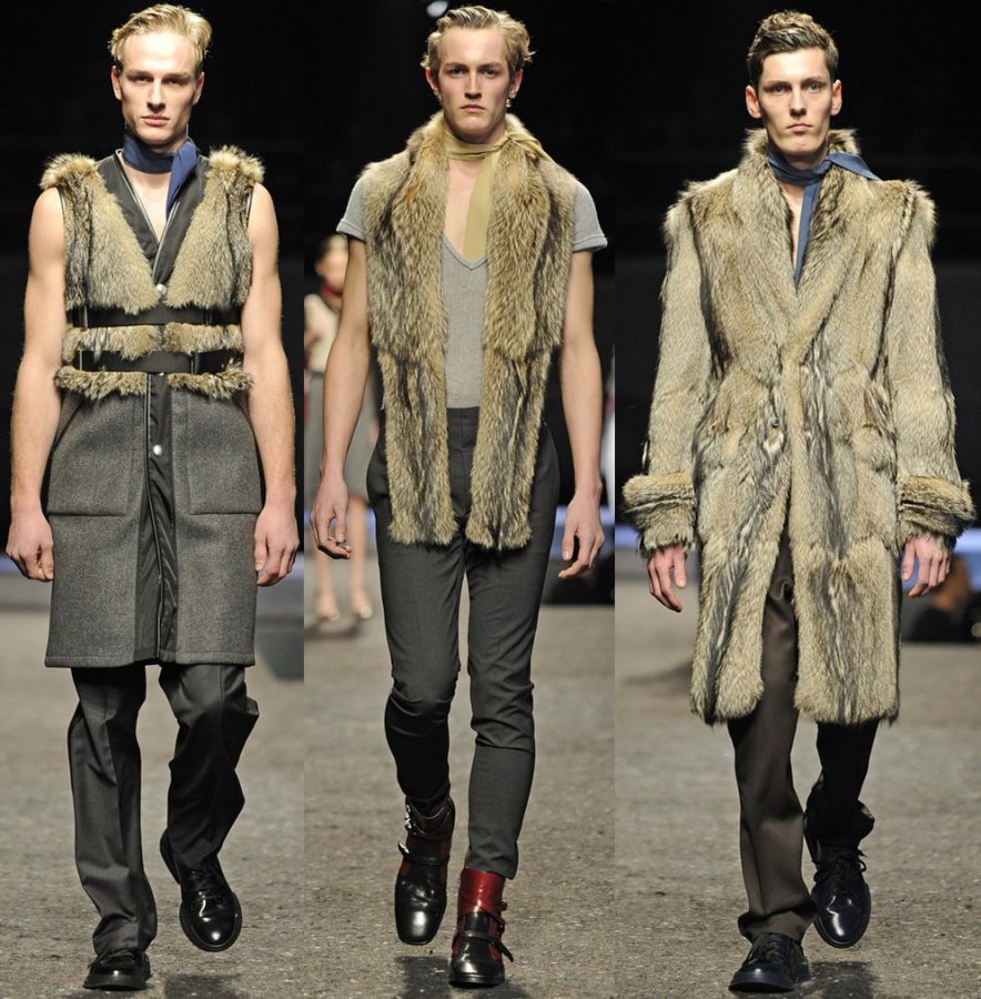 Mode homme 2025-2026 par Prada