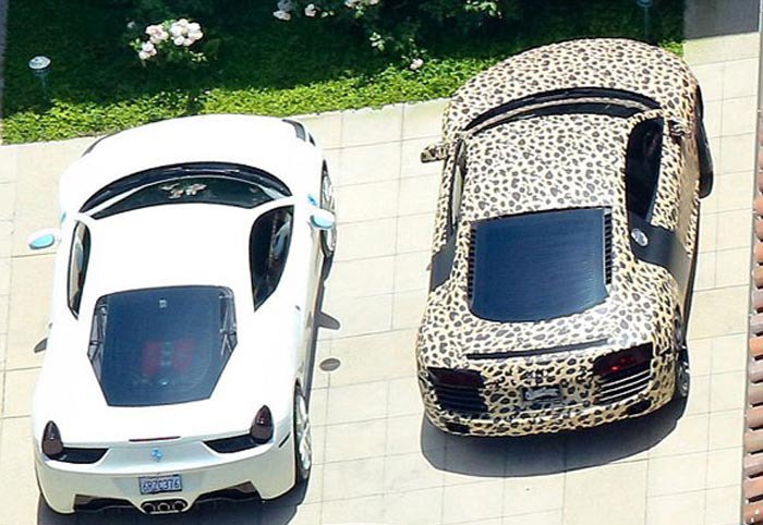 Coloriage voiture léopard - voitures léopard