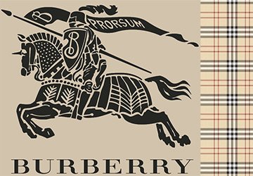 Fille de style Burberry