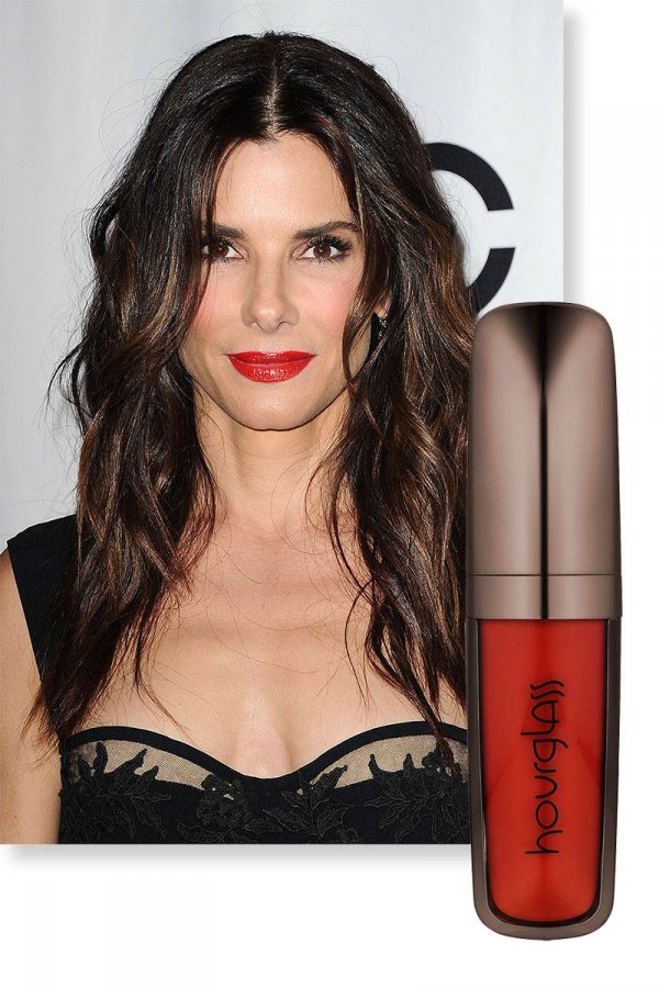 rouge à lèvres et maquillage de célébrité