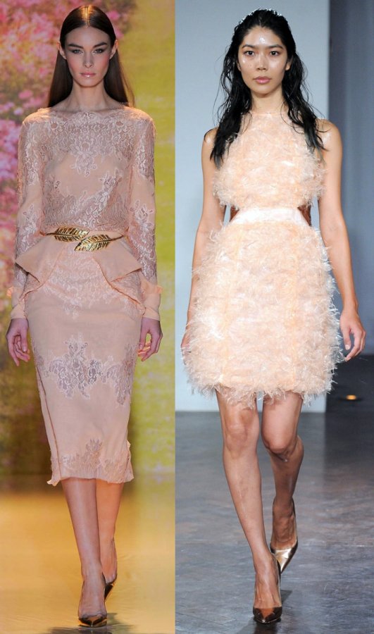 Robes de tons pastel des collections printemps-été 2026, photo