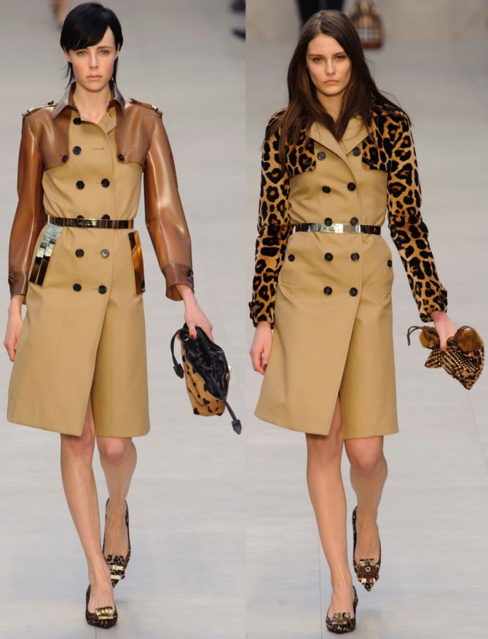 Vêtements de la collection Burberry