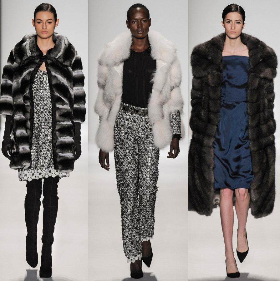 Manteaux de fourrure pour femmes à la mode, photo