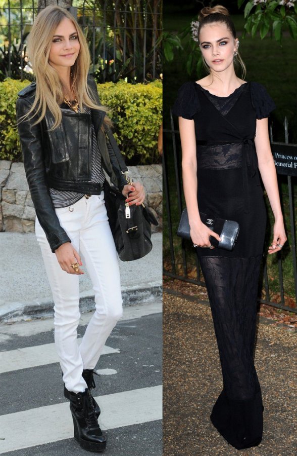 Top modèle Cara Delevingne