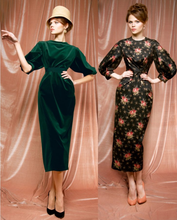 Robes de la collection d'Ulyana Sergeenko