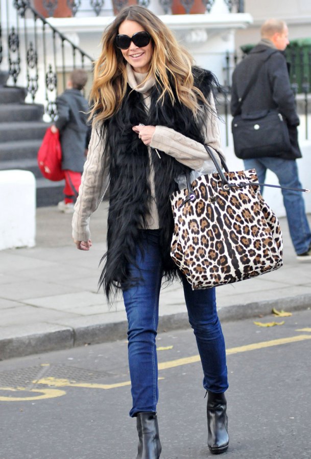 Le mannequin australien Elle Macpherson