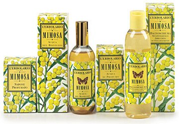 Parfumerie au parfum de mimosa