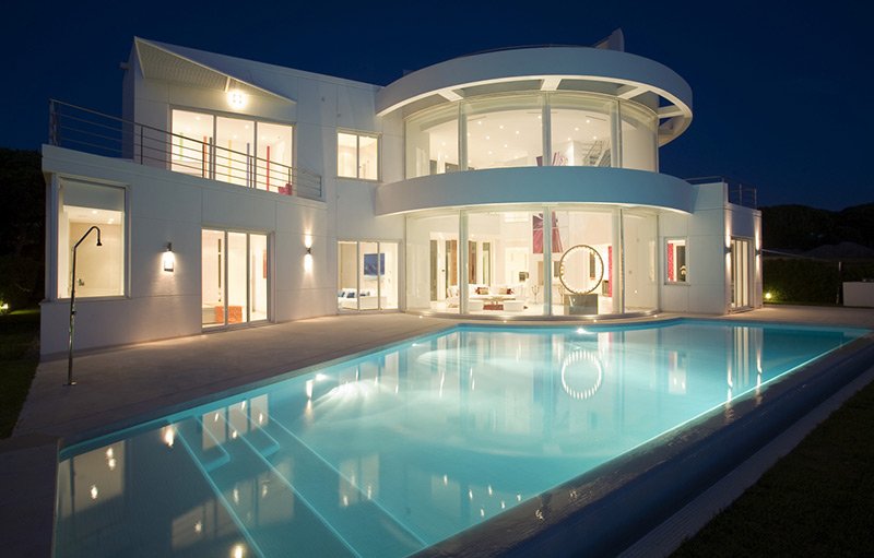 La vie dans une maison de campagne