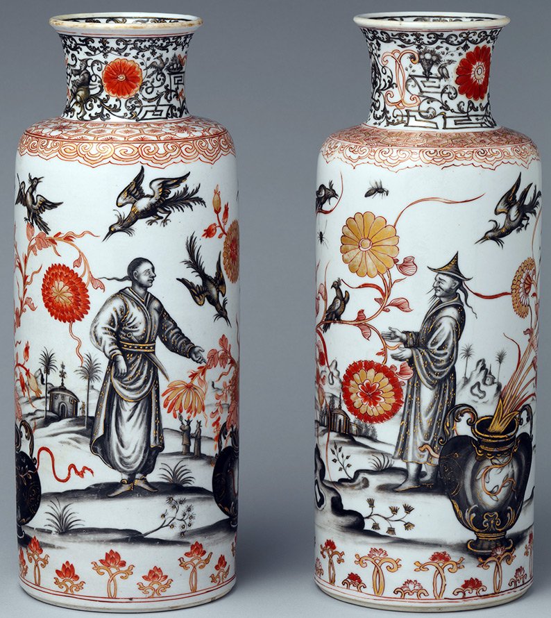 vases chinois chinoiserie