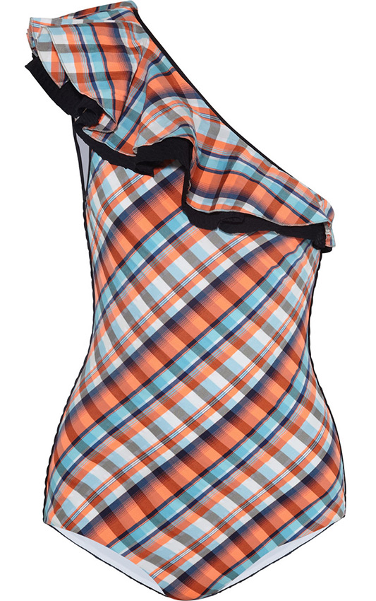 Maillot de bain à carreaux