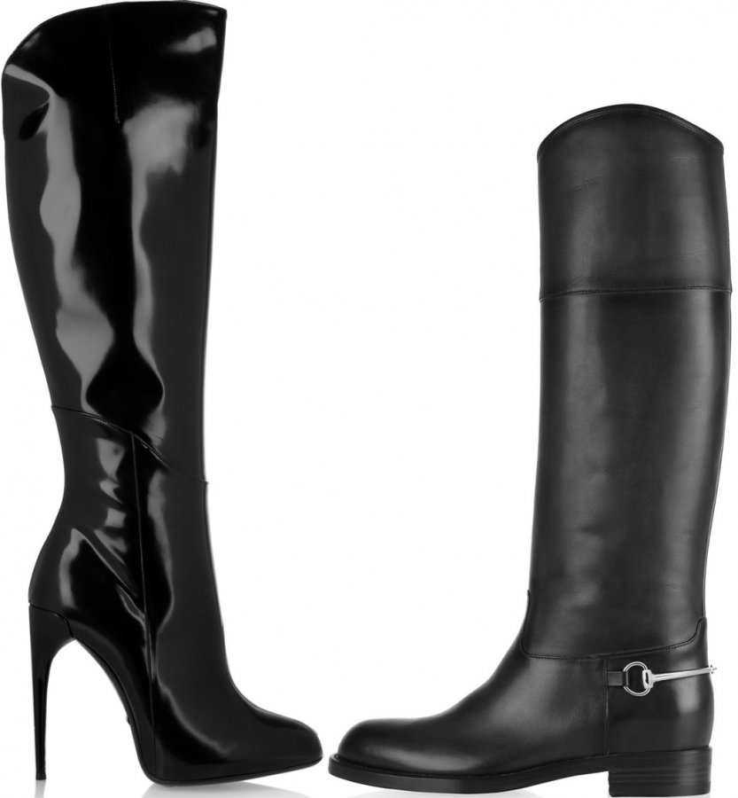 Bottes hautes noires