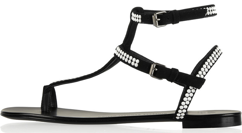 Sandales plates Giuseppe Zanotti