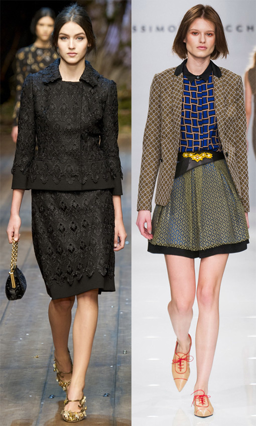 Costume avec une jupe 2025-2026