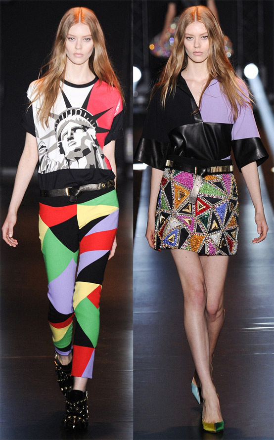 Looks vifs de la collection Fausto Puglisi