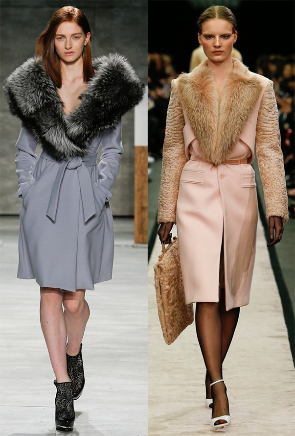 Manteaux à la mode des collections 14-15