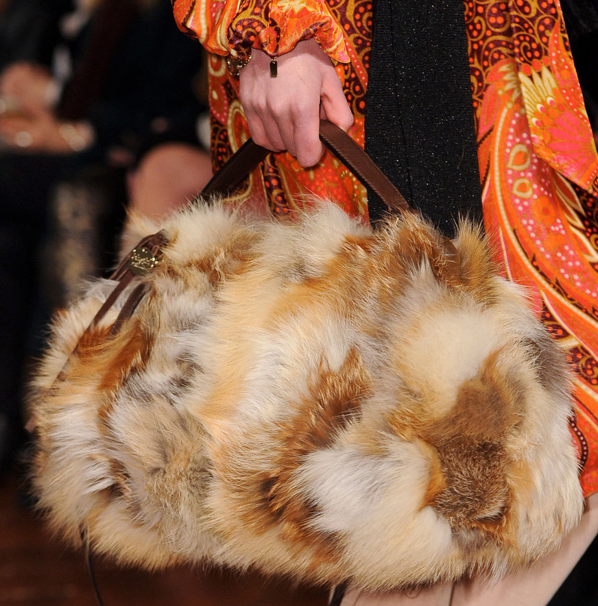 Sac en fourrure automne-hiver 2025-2026