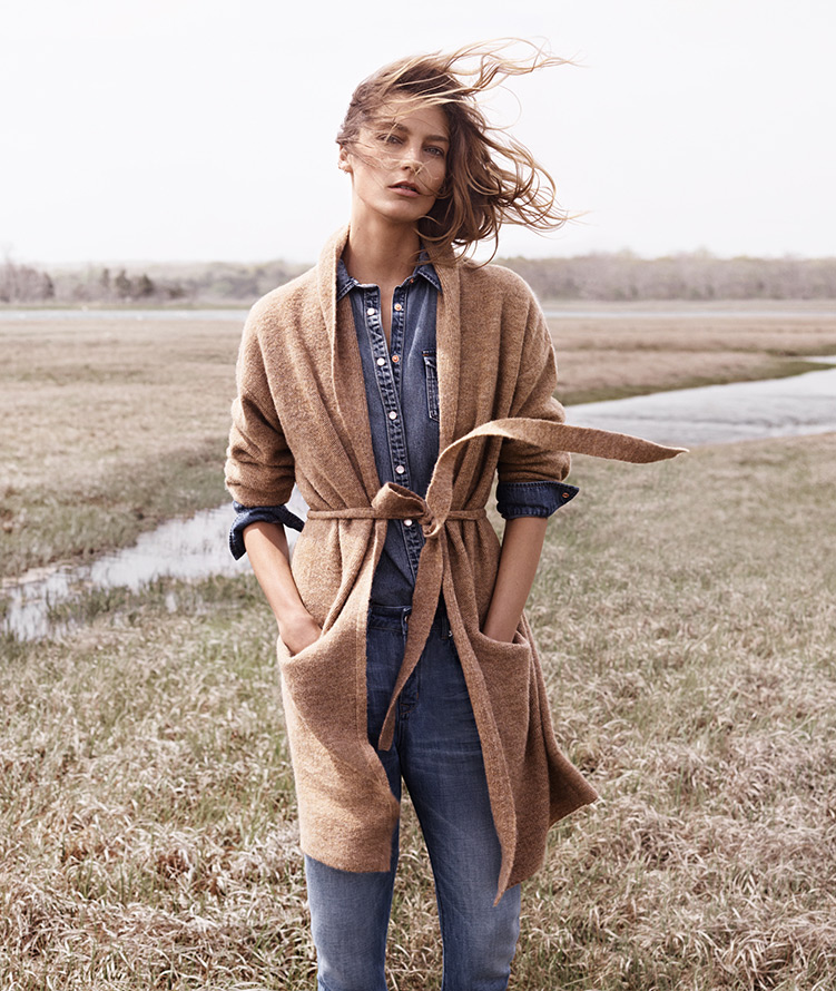 Top modèle Daria Verbova pour MANGO