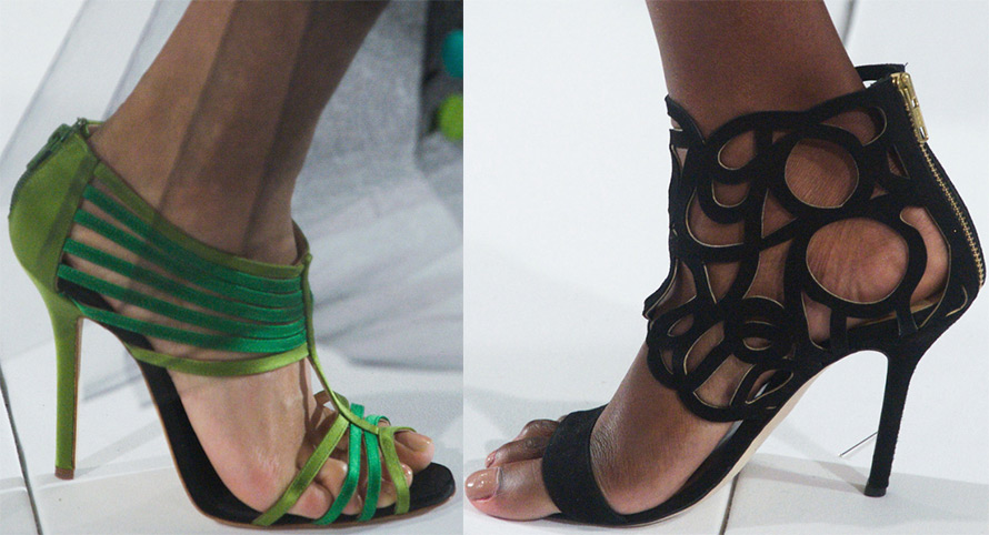 Sandales mode Oscar de la Renta