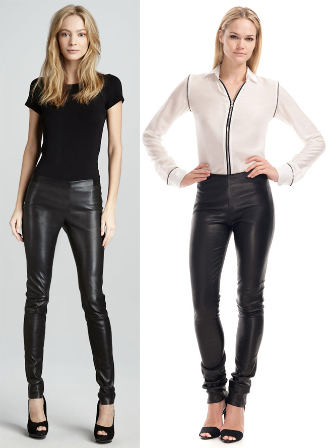 Leggings en cuir, photo