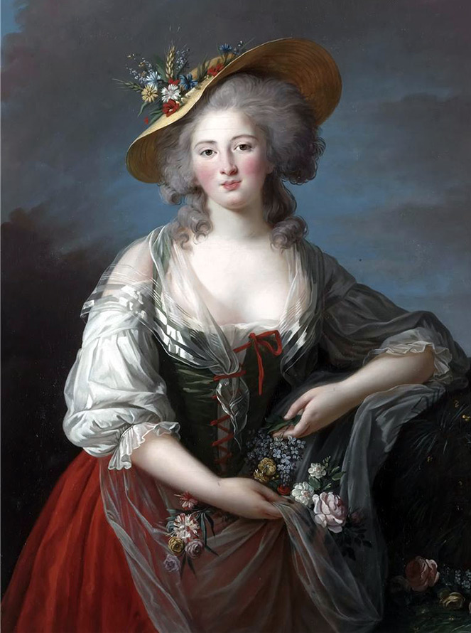 Coiffure et coiffure du XVIIIe siècle