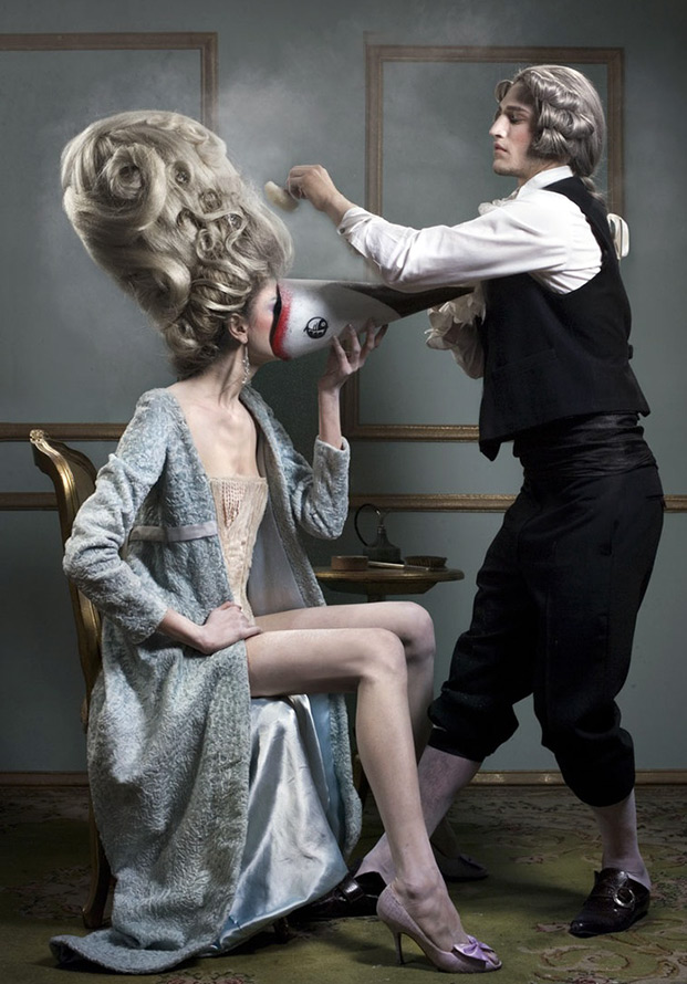 Coiffure rococo