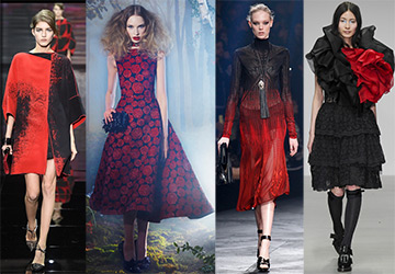 Robes rouges et noires 14-15