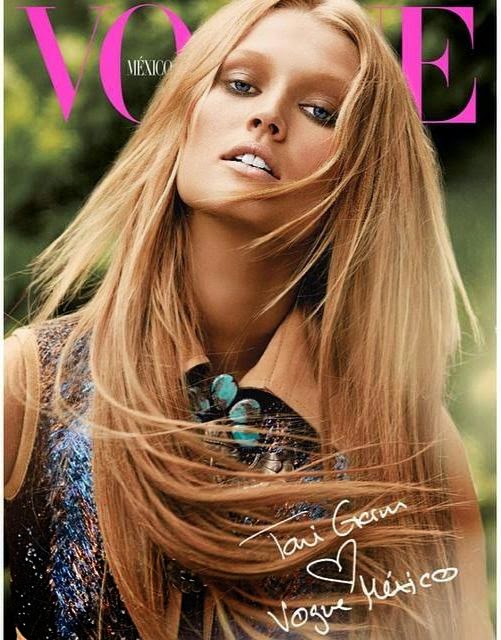 Séance photo Tony Garrn pour Vogue Mexique