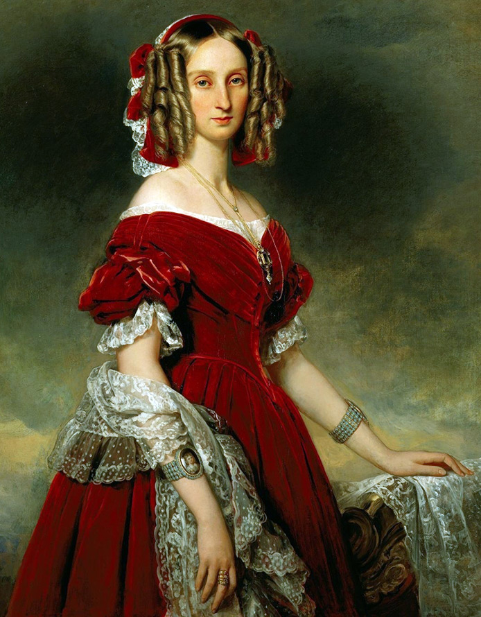 peinture de l'artiste Winterhalter