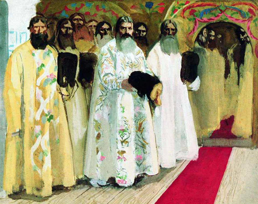 Coiffures et coiffes de Moscou Russie