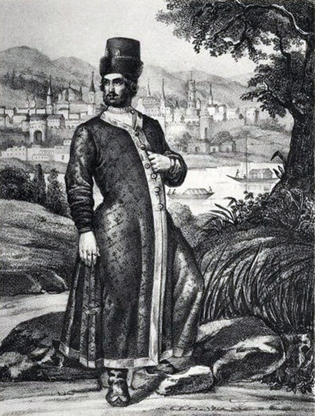 Vêtements russes du 14e au 18e siècle