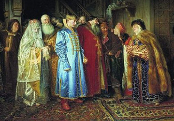 Coiffures et coiffes de Moscou Russie