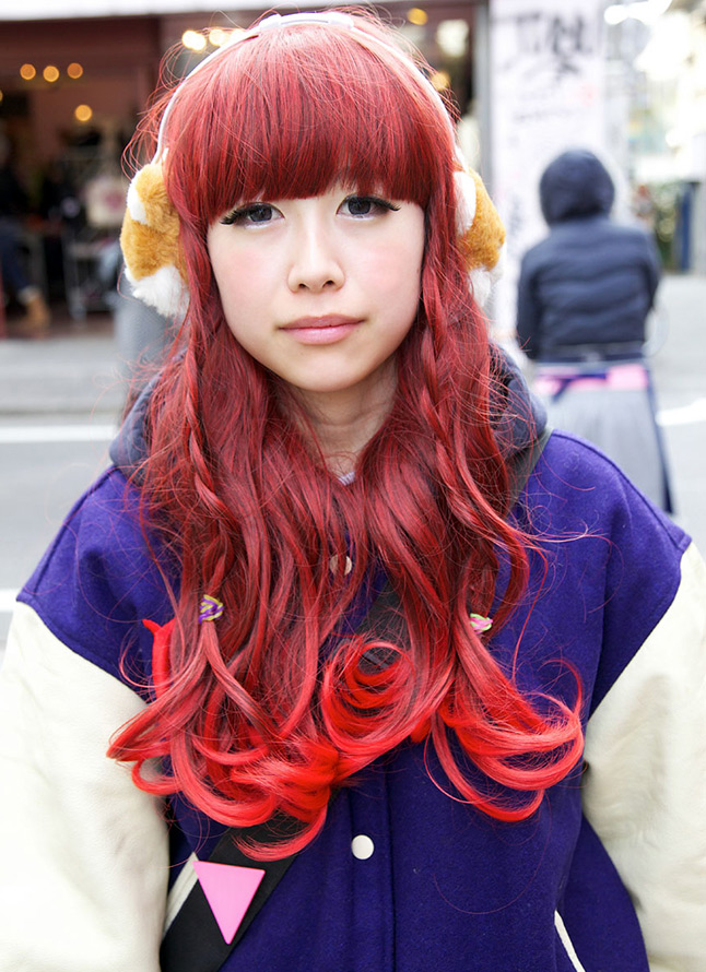 Fille japonaise - coiffure