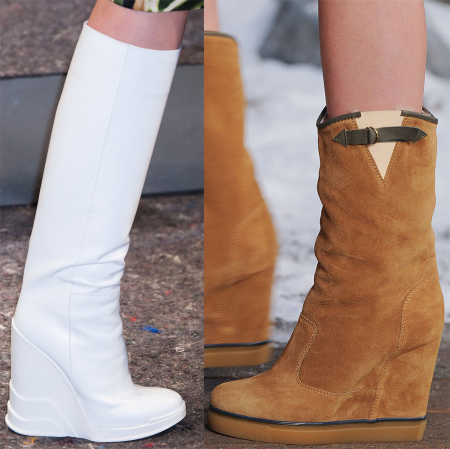 Bottines Prada et Tommy Hilfiger